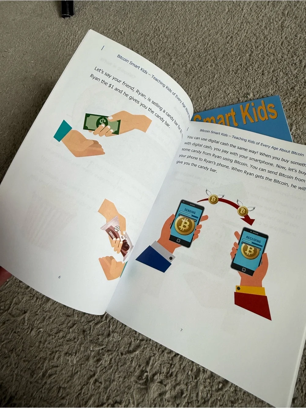 Bitcoin Smart Kids - Teaching Kids of Every Age About Bitcoin (Blue)